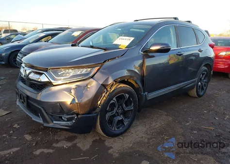 2018 Honda Cr-V Touring from USA, damaged, VIN 7FARW2H98JE000842